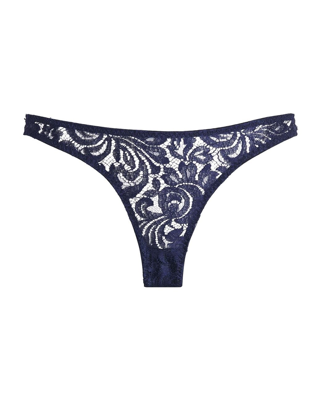 Coco De Mer Blue Lace Tamara Brazilian Briefs