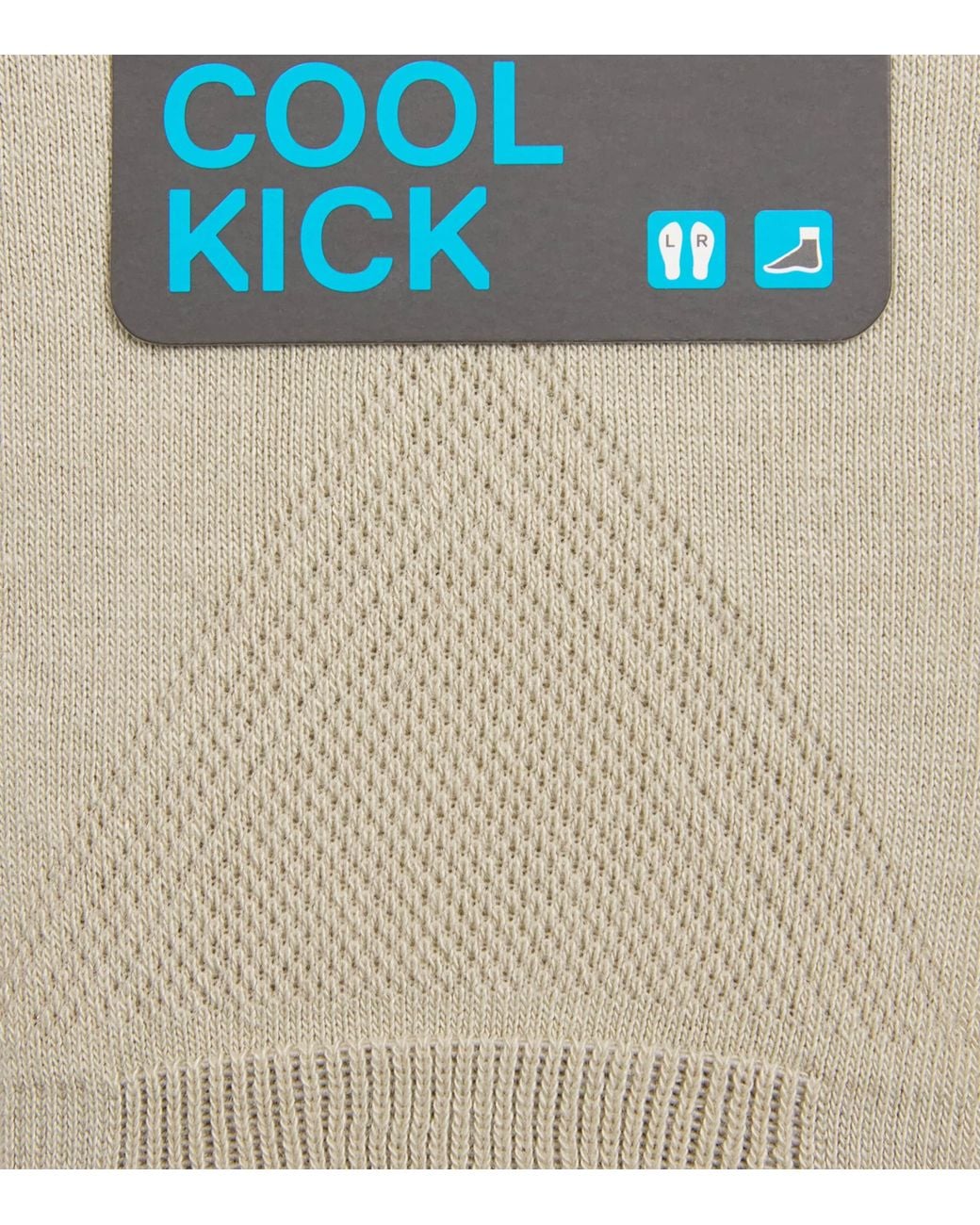 Falke Gray Cool Kick Invisible Socks for men