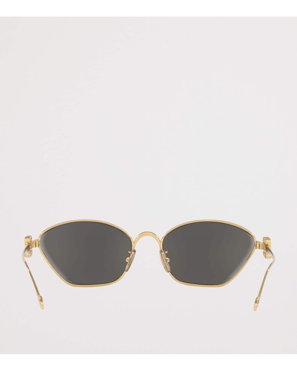 Loewe Gray Anagram Hexagonal Sunglasses
