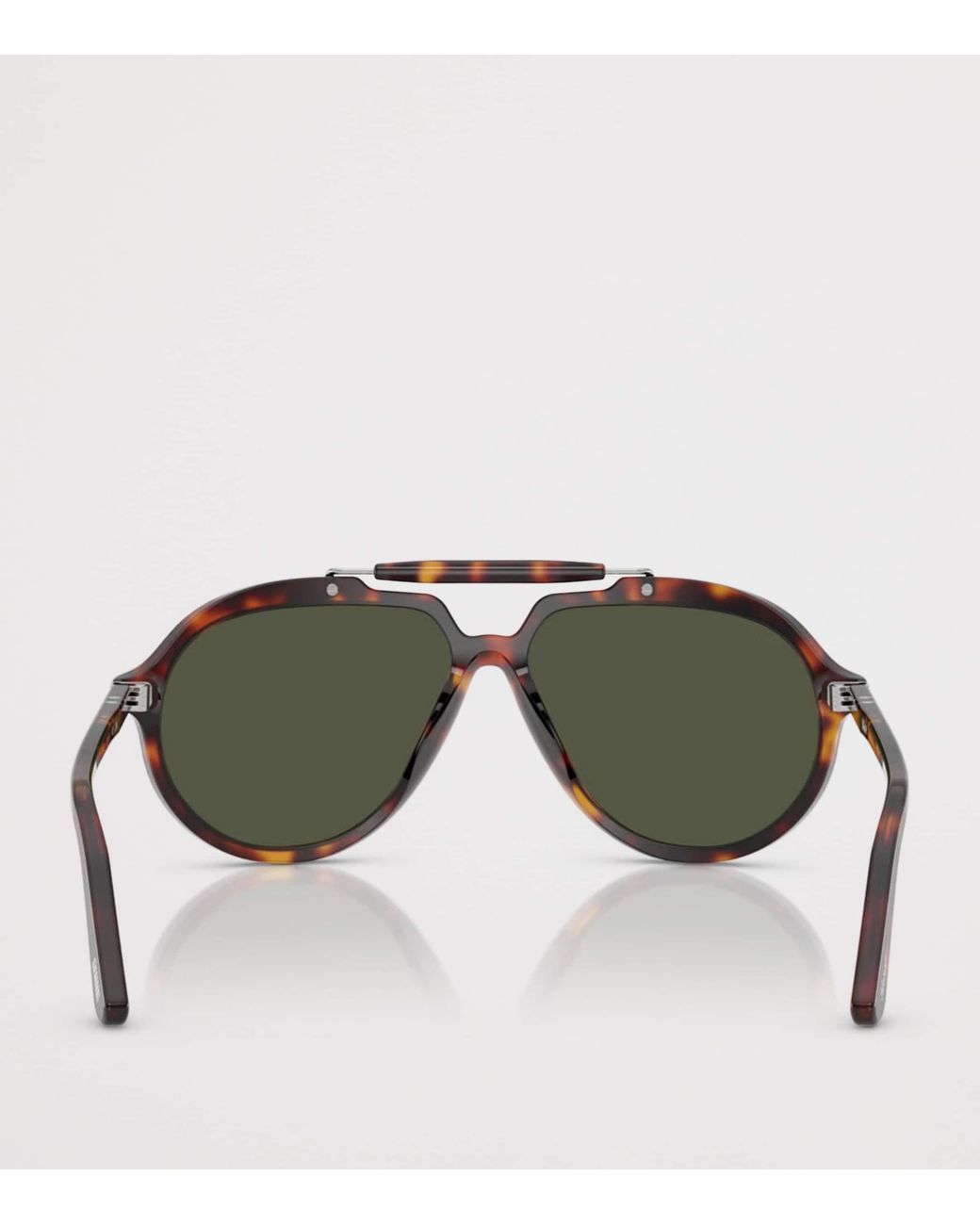 Persol Green Senna Series Pilot Sunglasses