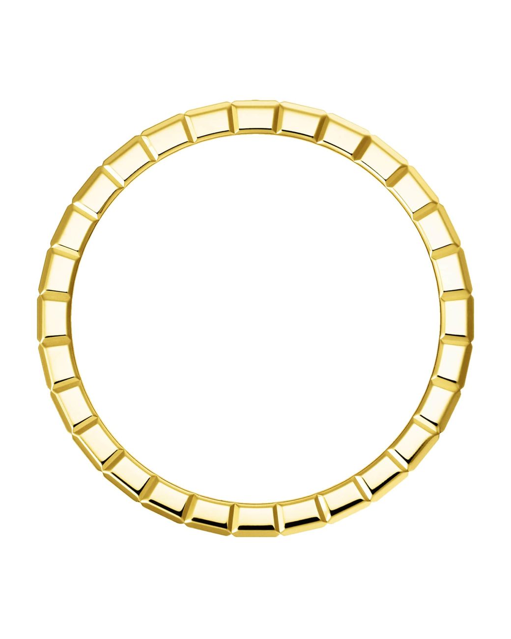 Chopard Metallic And Diamond Ice Cube Ring