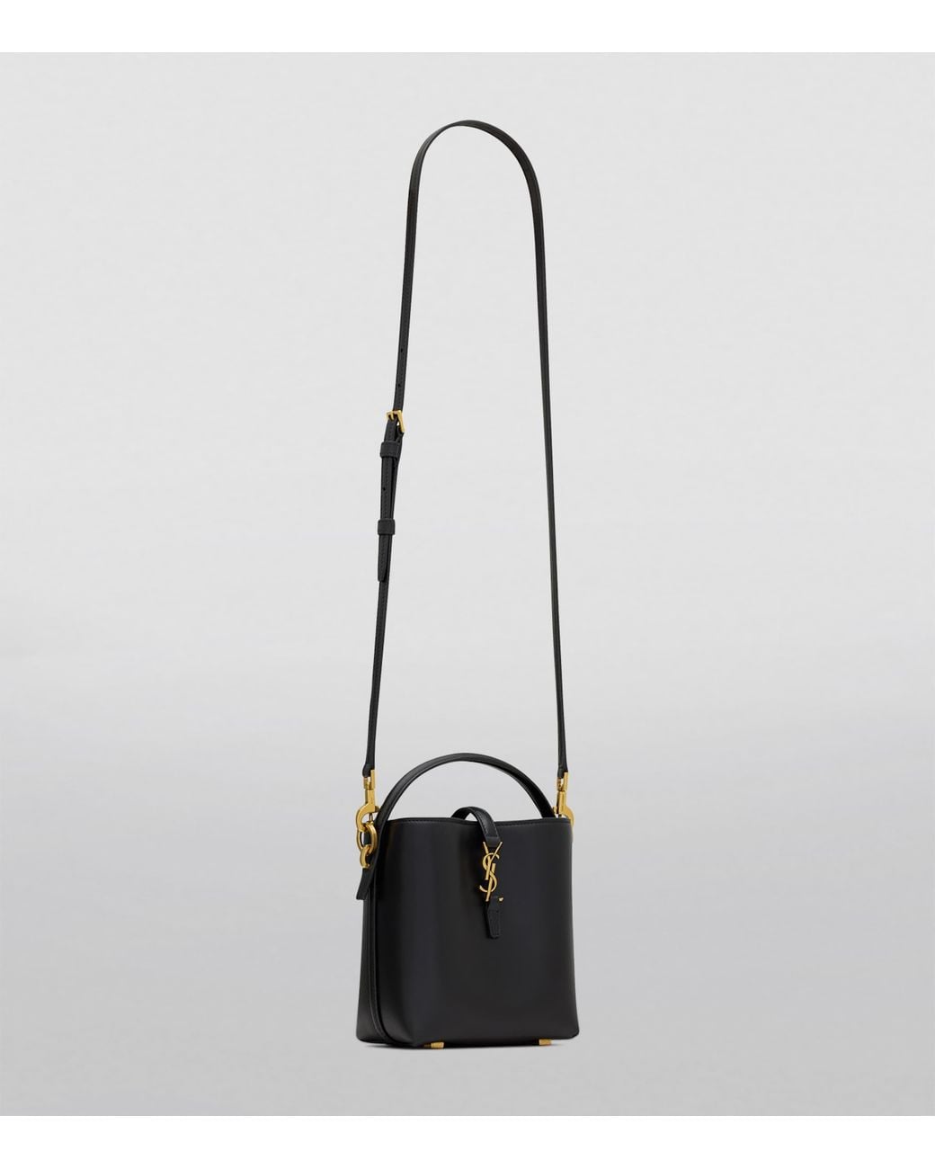 Saint Laurent White Mini Le 37 Bucket Bag