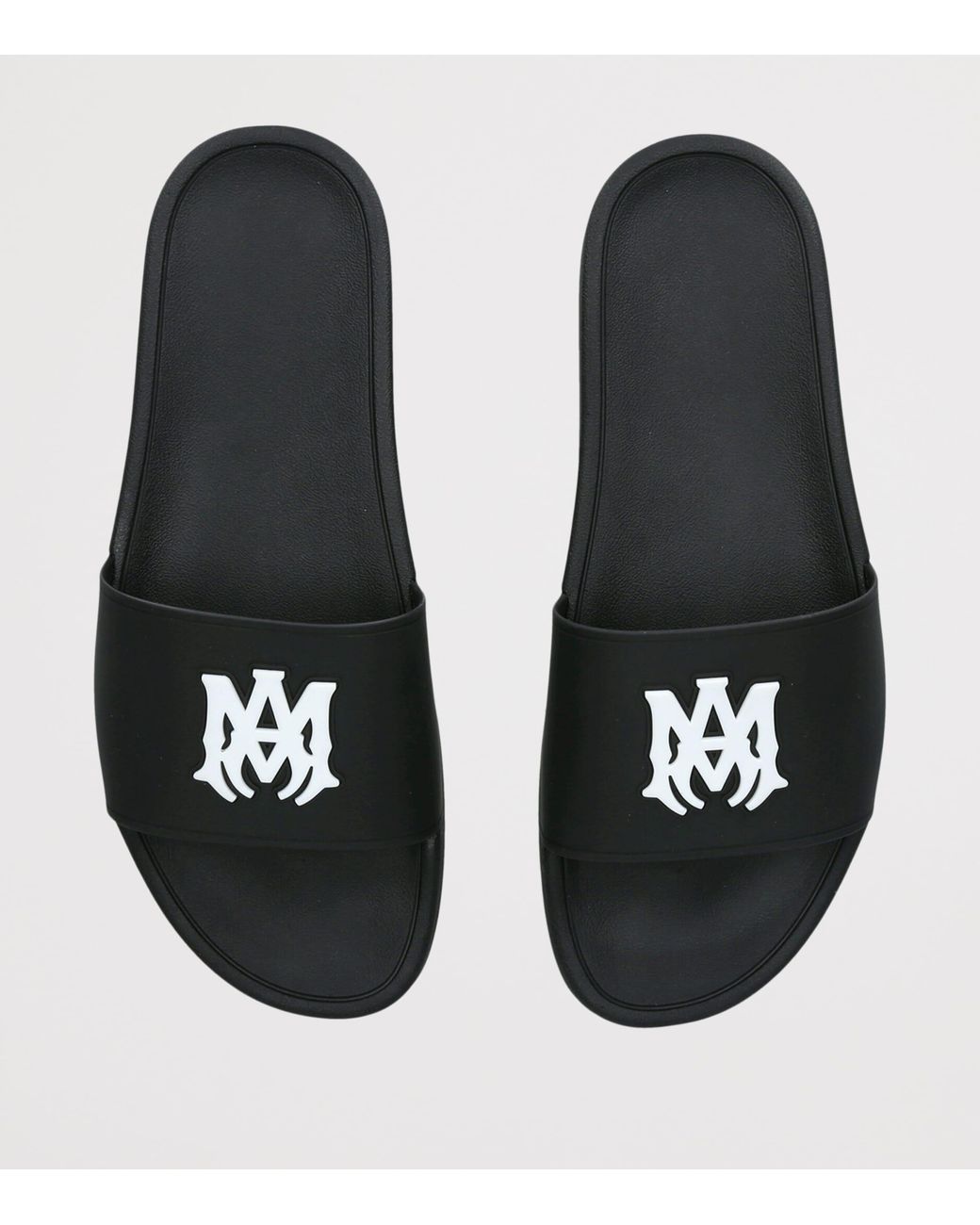 Amiri Black Ma Pool Slides for men