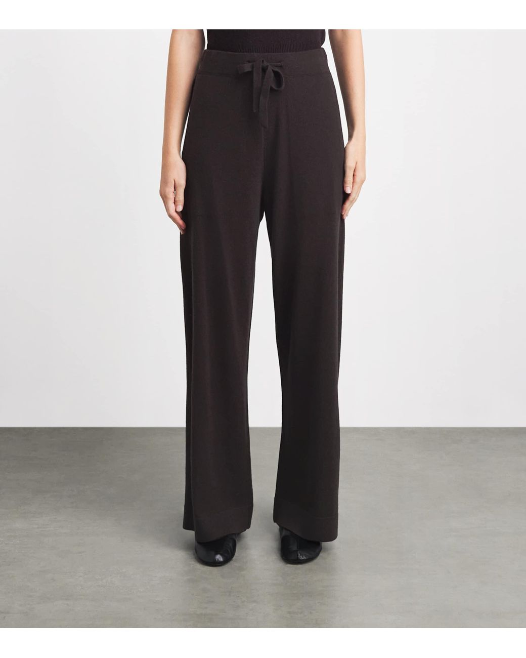 LeKasha Black Cashmere Surial Trousers