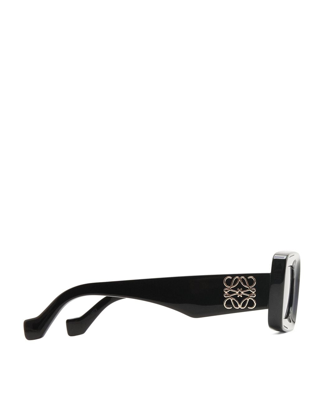 Loewe Black Rectangular Sunglasses