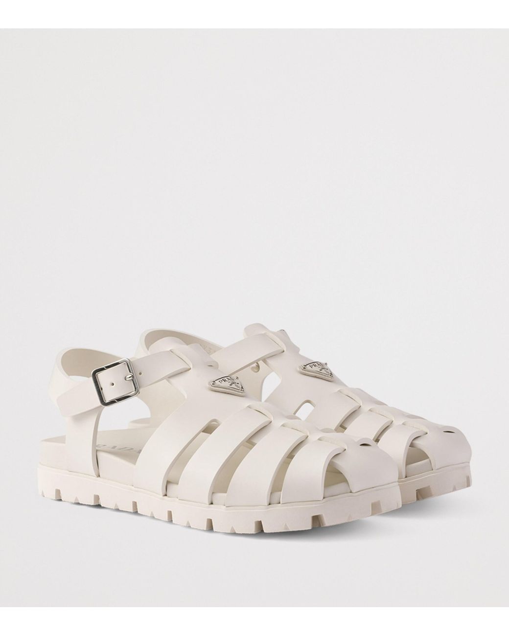 Prada Natural Fisherman Sandals for men
