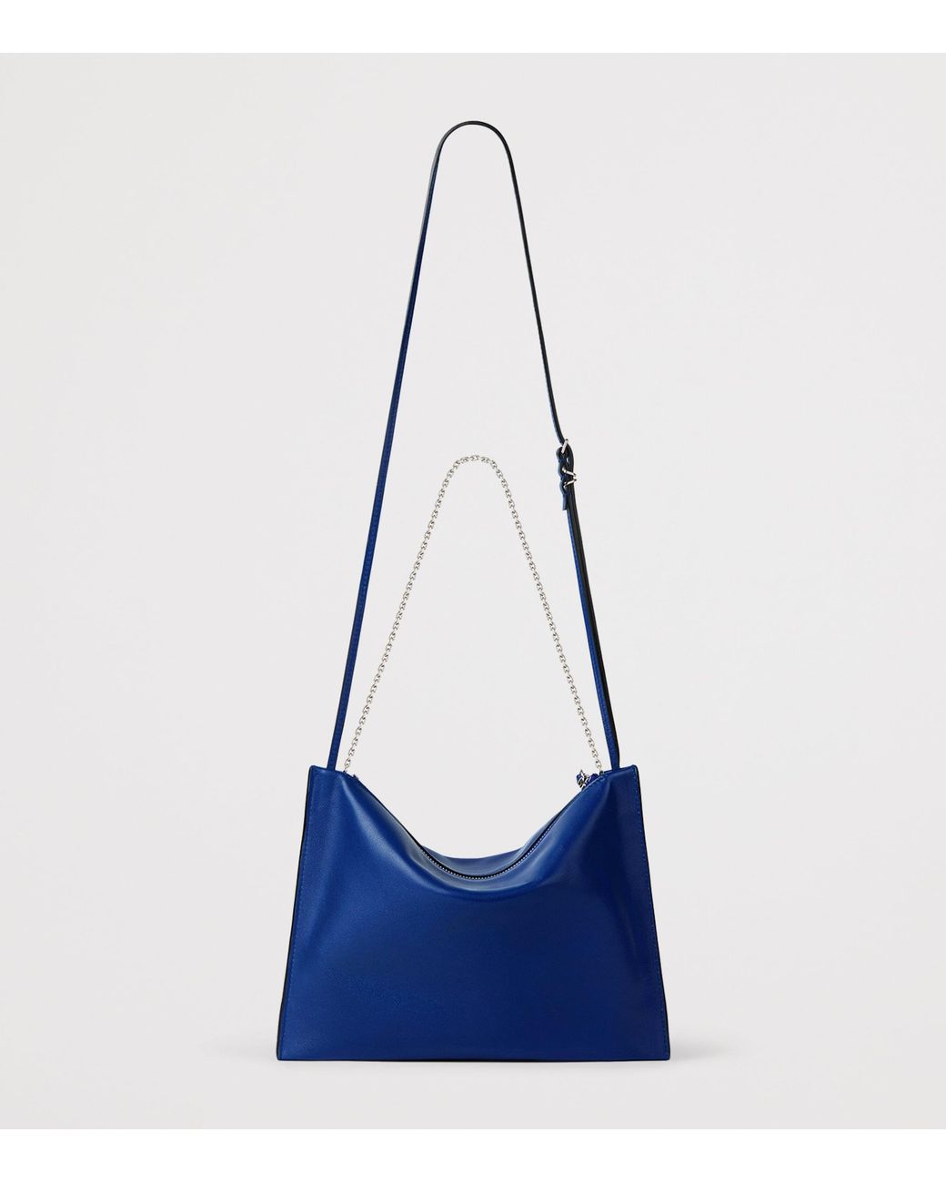 Givenchy Blue Leather Voyou Shoulder Bag