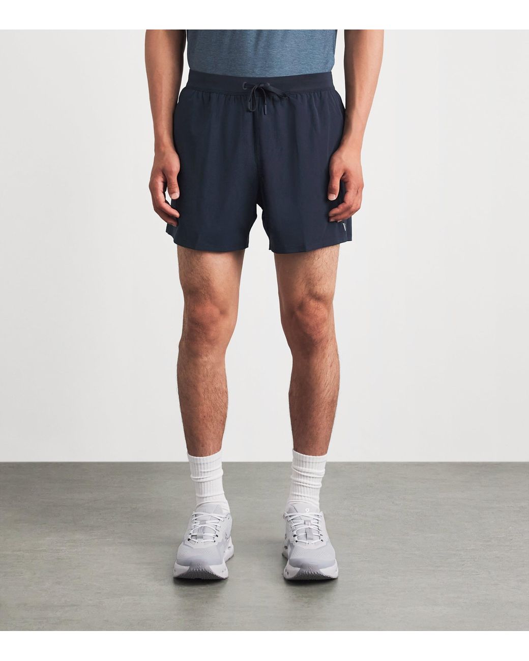 vuori Blue 5' Lined Course Shorts for men