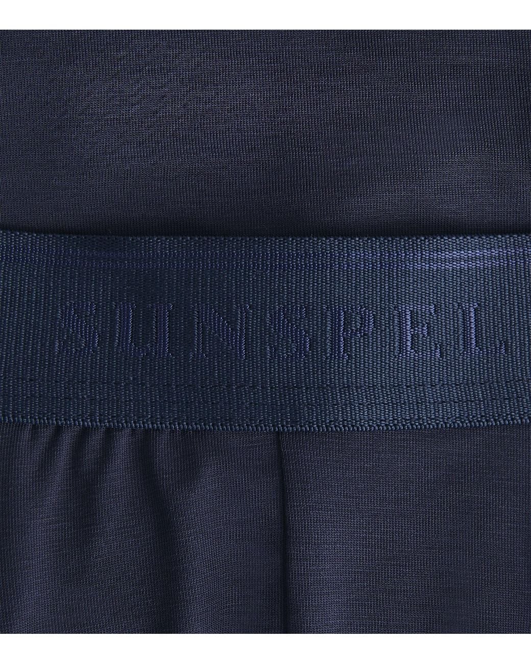 Sunspel Blue Stretch-Tencel Trunks for men