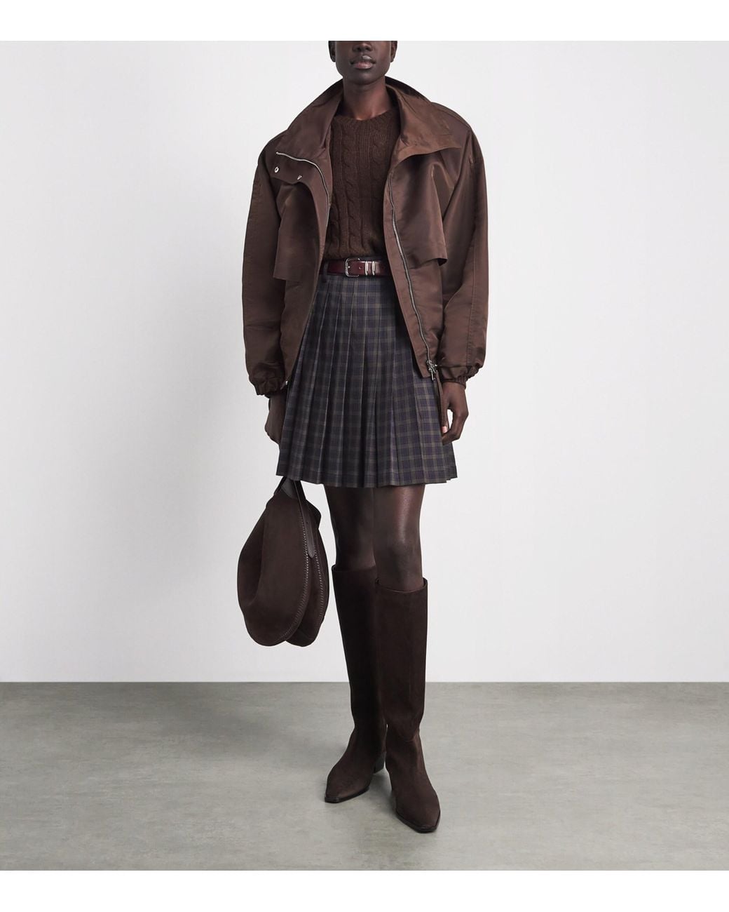 Polo Ralph Lauren Brown Wool-Cashmere Julianna Sweater