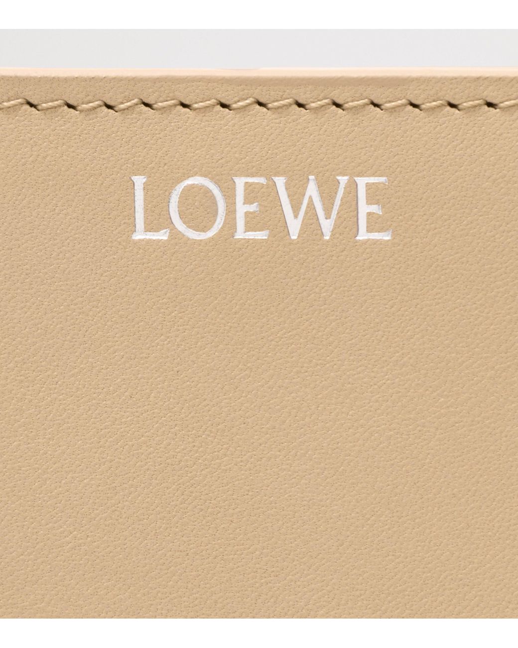 Loewe Natural Leather Knot Wallet