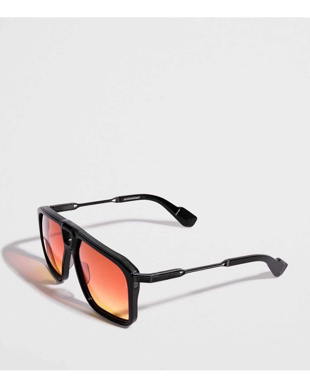 Jacques Marie Mage Brown Acetate Savoy Sunglasses for men