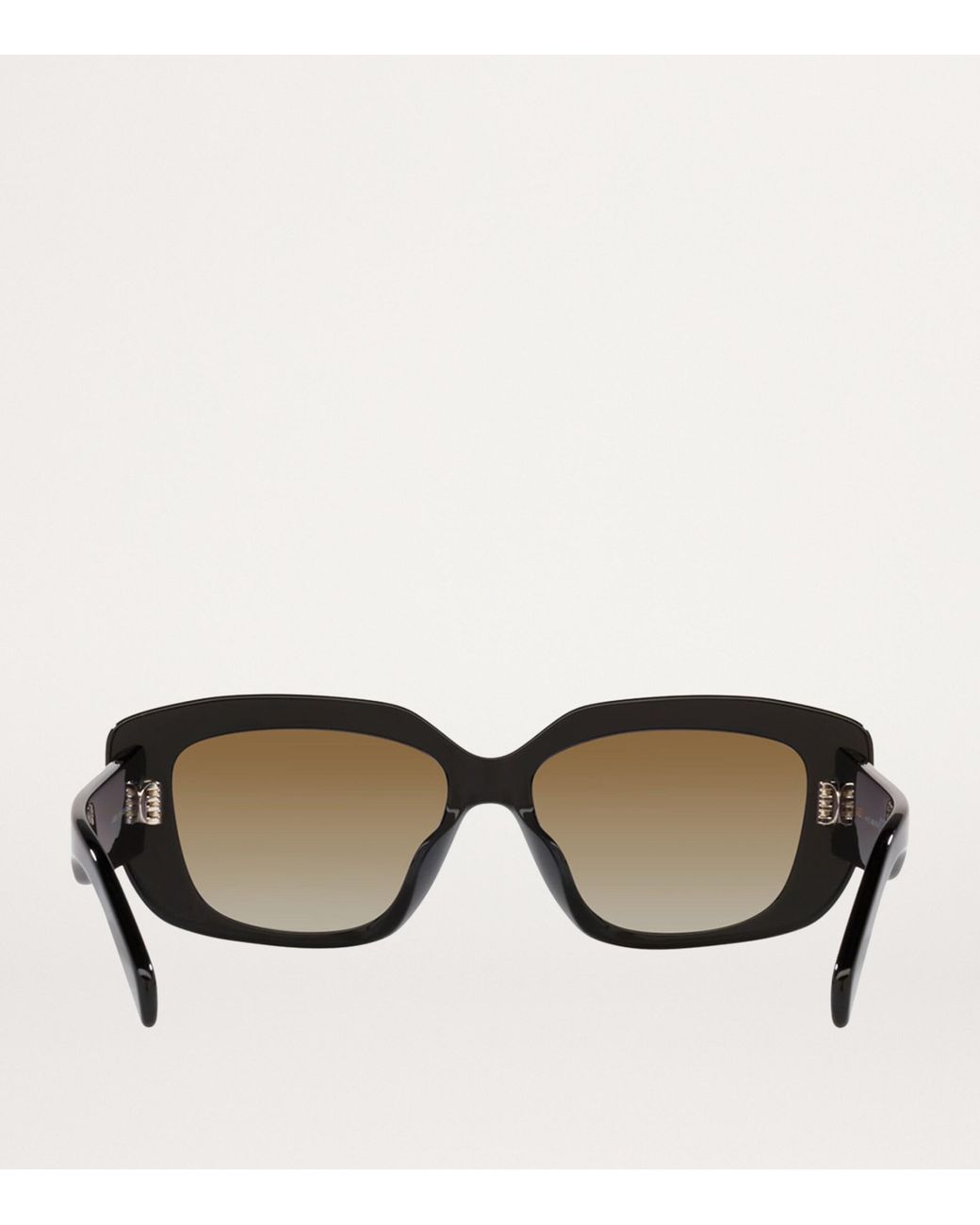 Céline Brown Rectangular Sunglasses