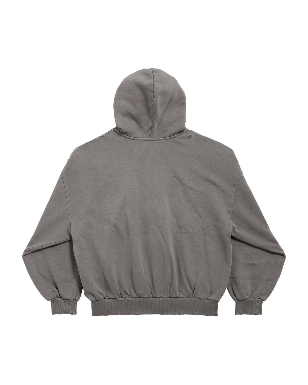 ★SALE★【送料関税無料】BALENCIAGA Human Being ShiftedHoodie Balenciaga Human Being Appliqué Shifted Zip-Up Hoodie