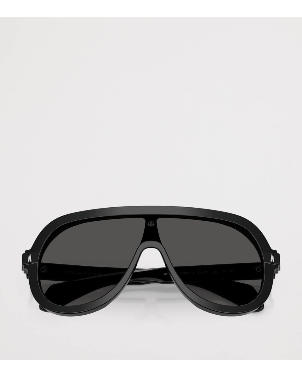 Moncler Black Sunsette Pilot Sunglasses