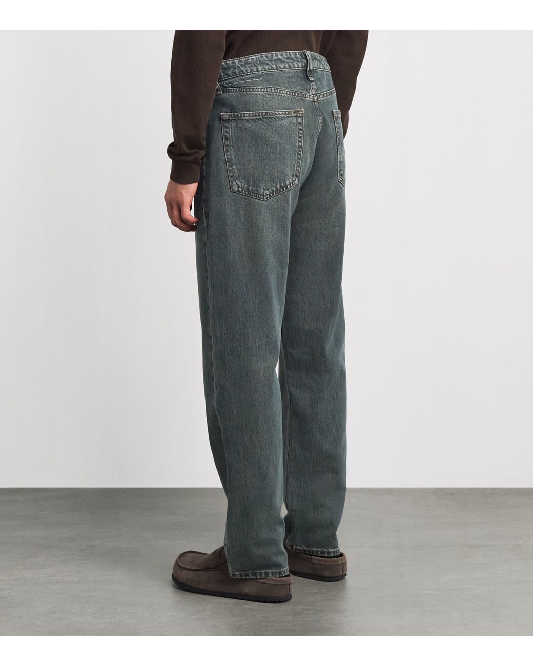 Rag & Bone Gray Fit 4 Straight Jeans for men