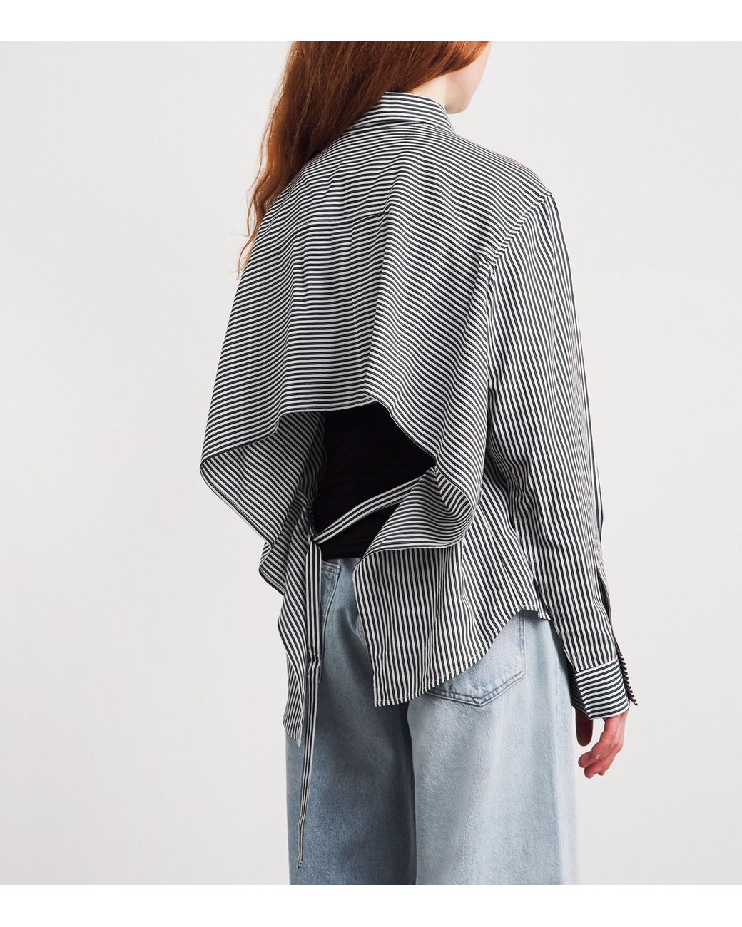 Agolde Gray Theo Denim Shirt