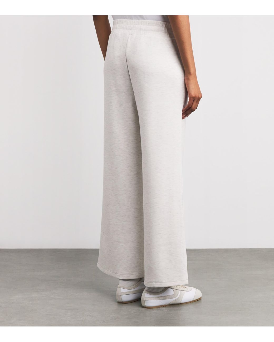 Varley White Freesoft Wide-Leg Sweatpants