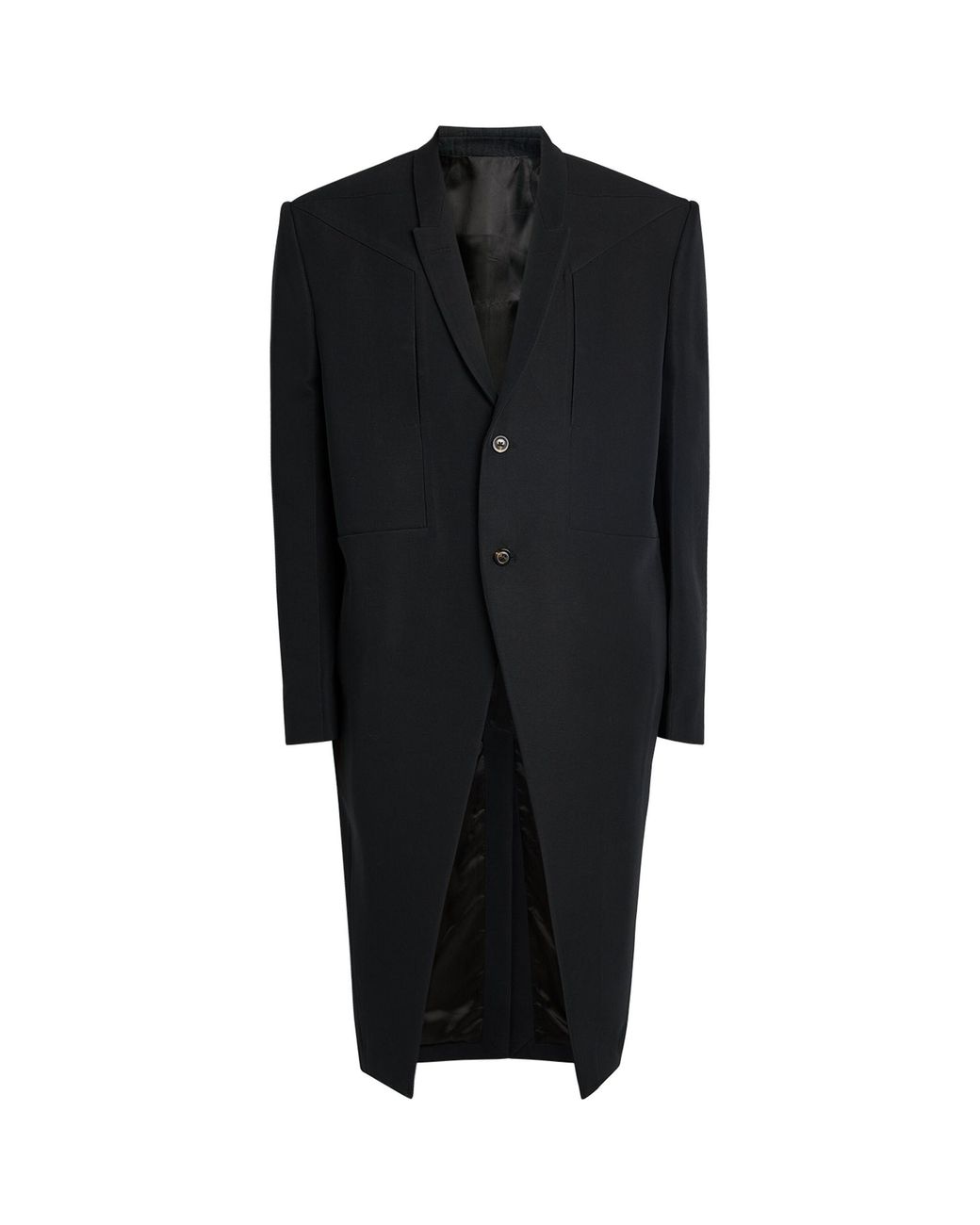 Rick Owens Black Jumbo Tatlin Blazer48