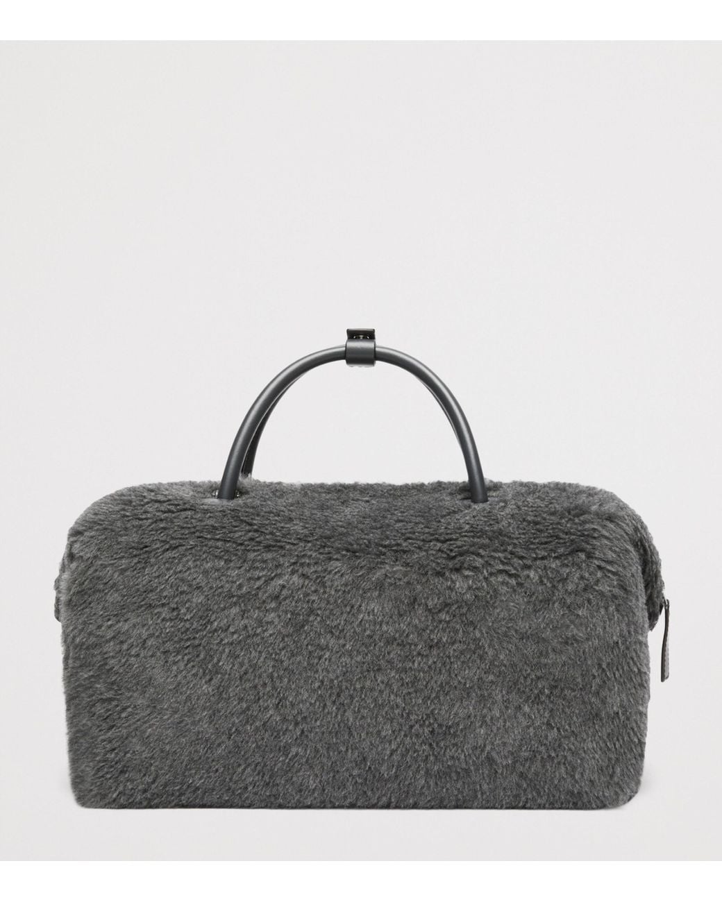 Max Mara Black Teddy Top-Handle Bag