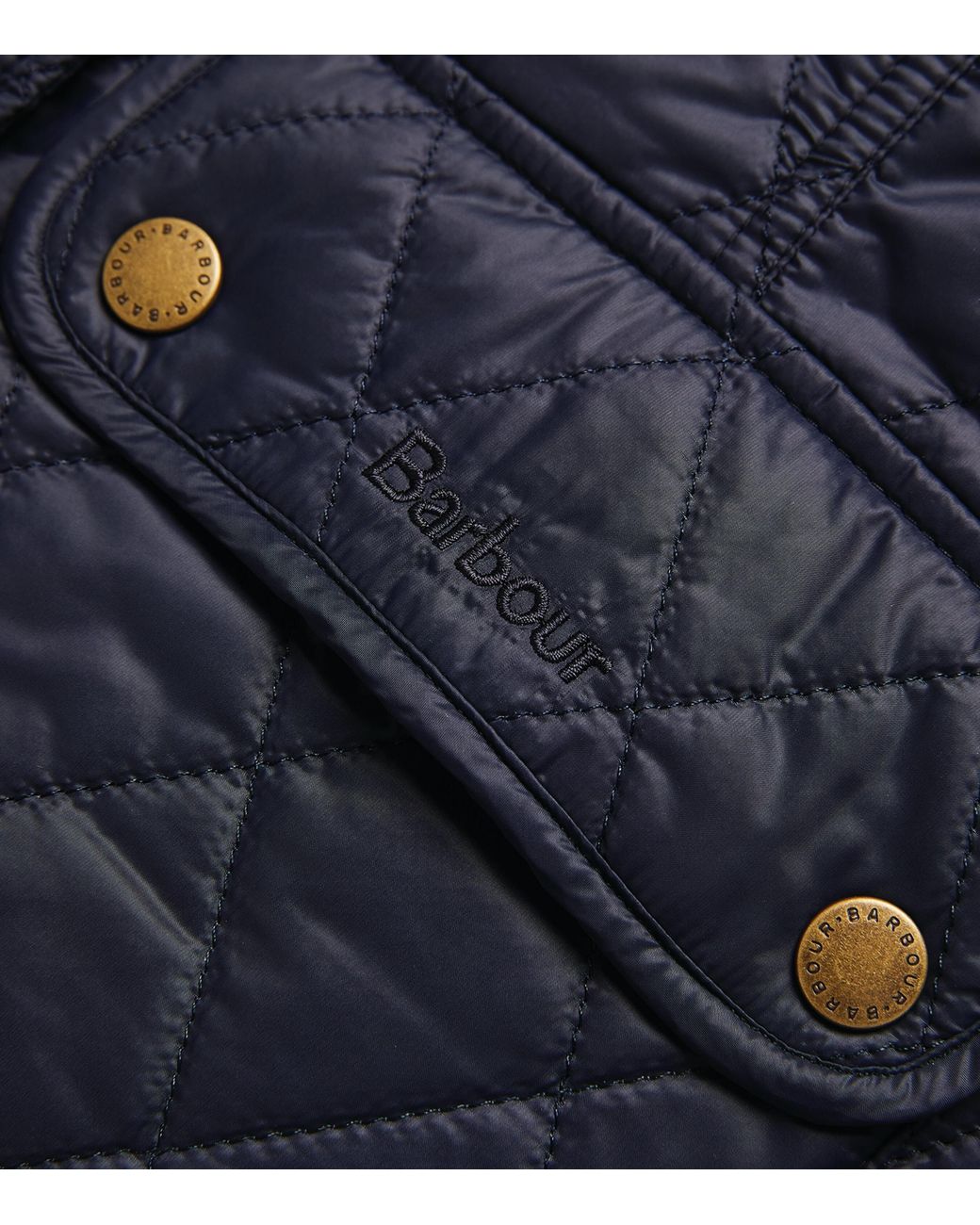 Barbour Blue Quilted Otterburn Gilet