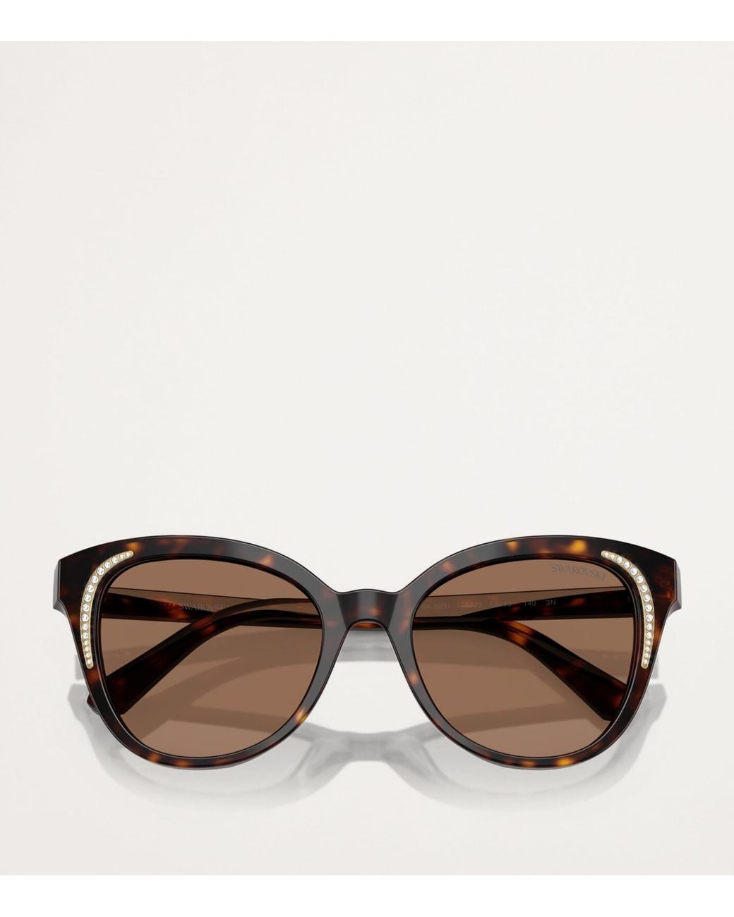 Swarovski Brown Acetate Sk6031 Sunglasses