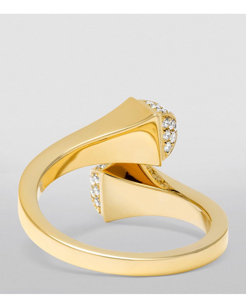 Marli New York Metallic Midi And Diamond Cleo Ring