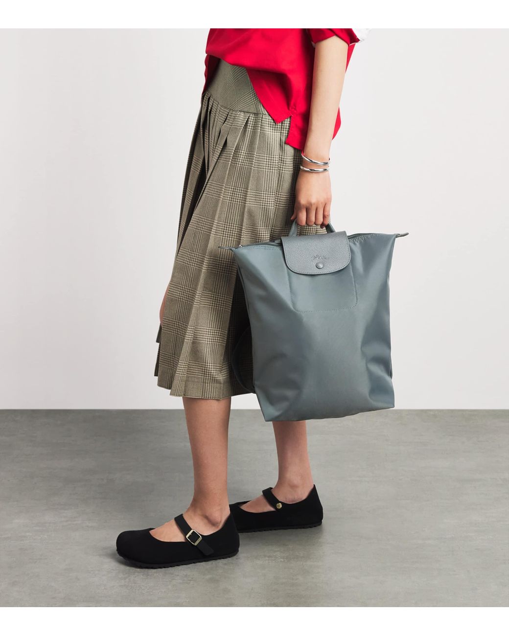 Longchamp Green Medium Le Pliage One Backpack