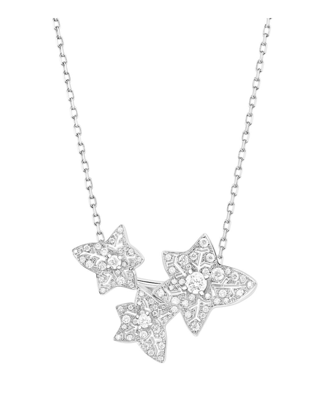 Boucheron White And Diamond Lierre De Paris Necklace