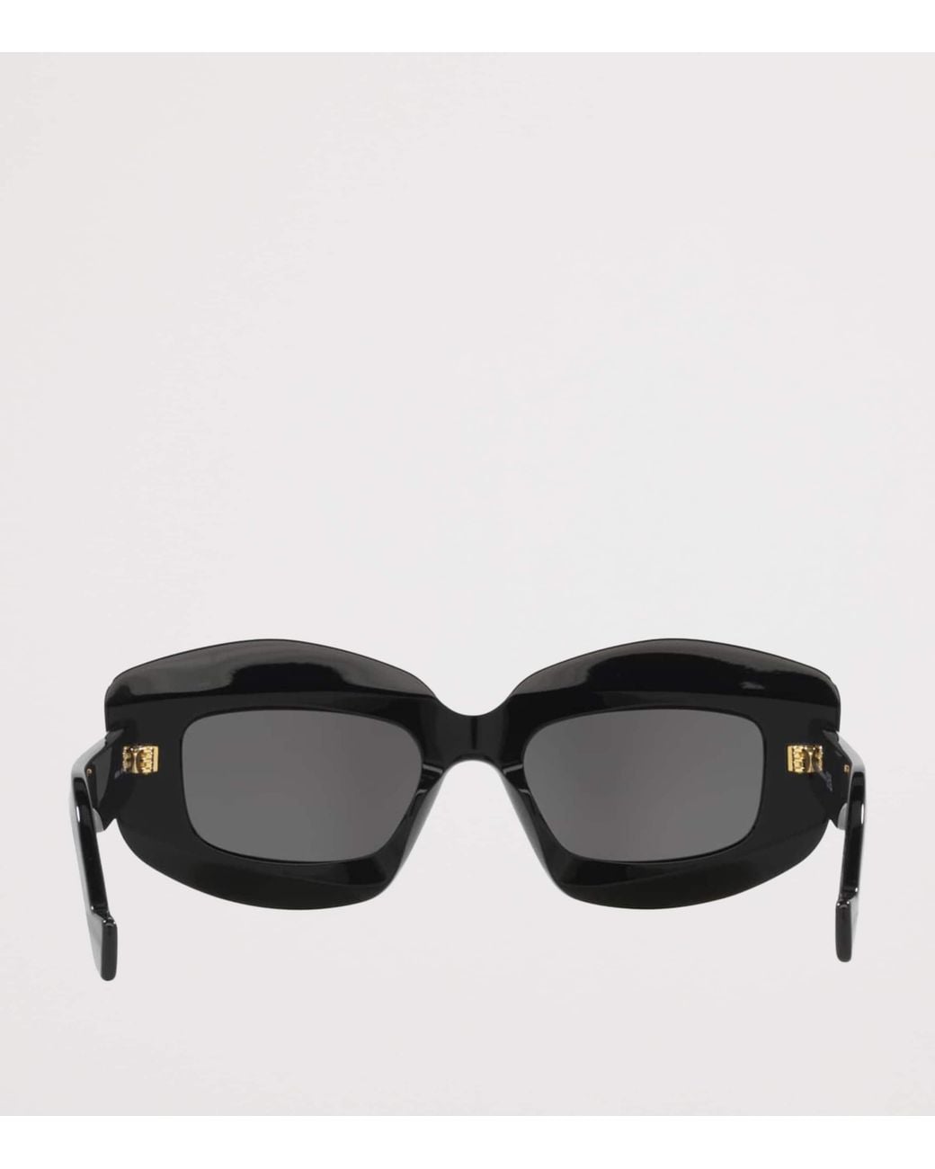 Loewe Black Chunky Anagram Sunglasses