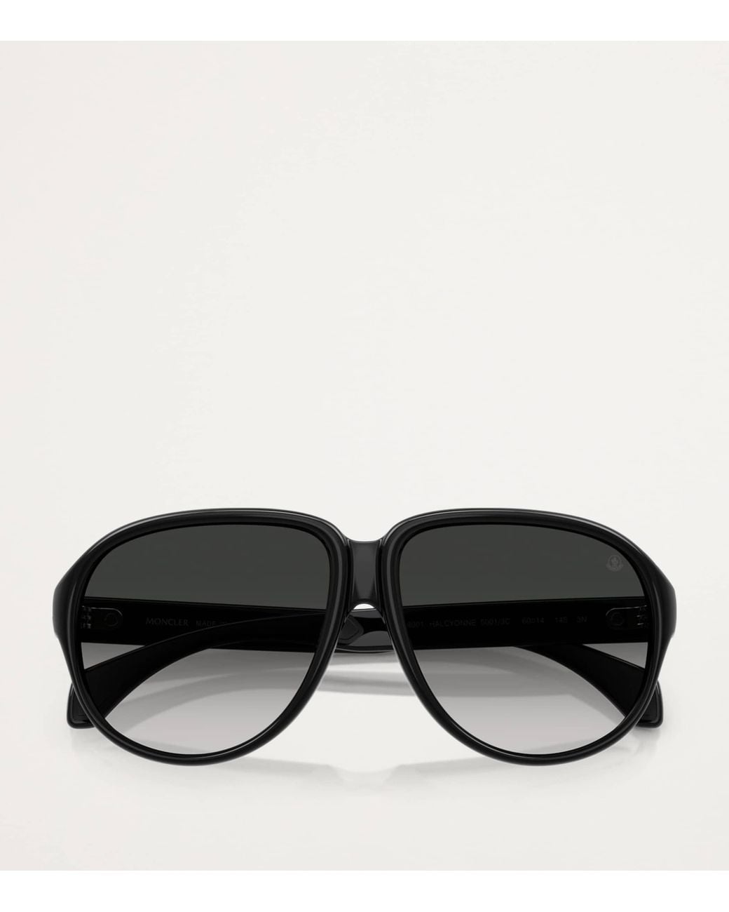 Moncler Black Injected Halcyonne Me8001 Sunglasses