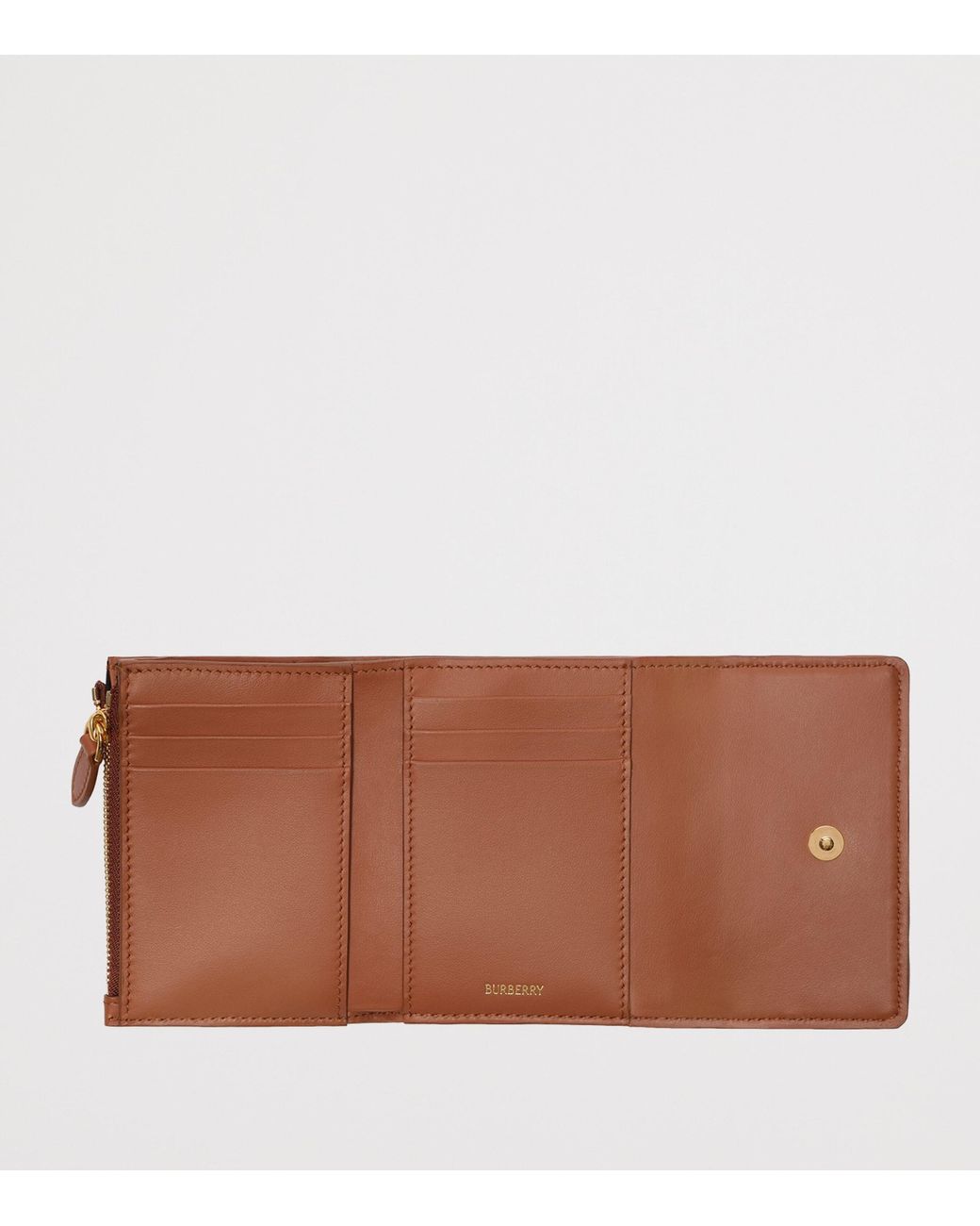 Burberry Natural Check Mates Folding Wallet
