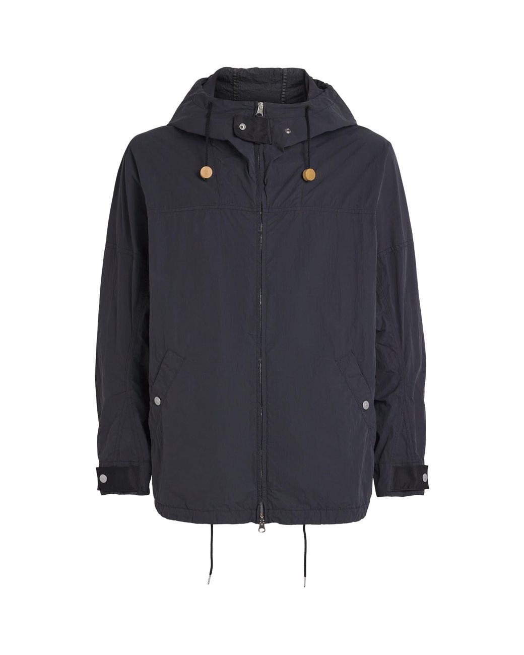 Stone Island Blue Garment-Dyed Nylon Tc Parka for men