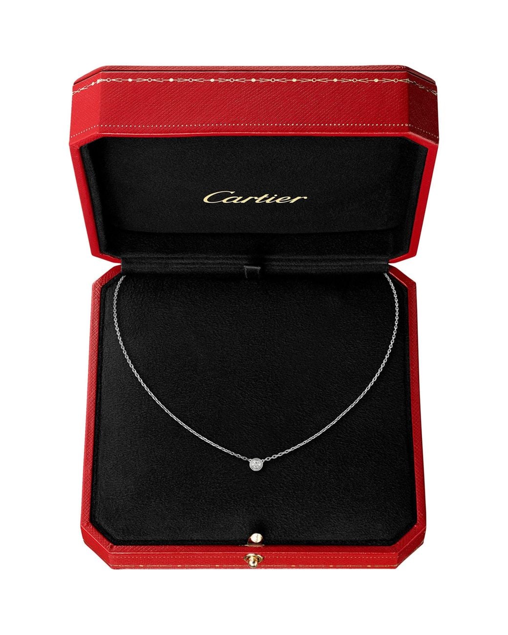 Cartier Metallic Extra-Small And Diamond D'Amour Necklace