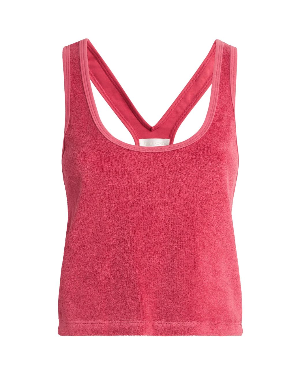 Suzie Kondi Pink Terry Tia Tank Top