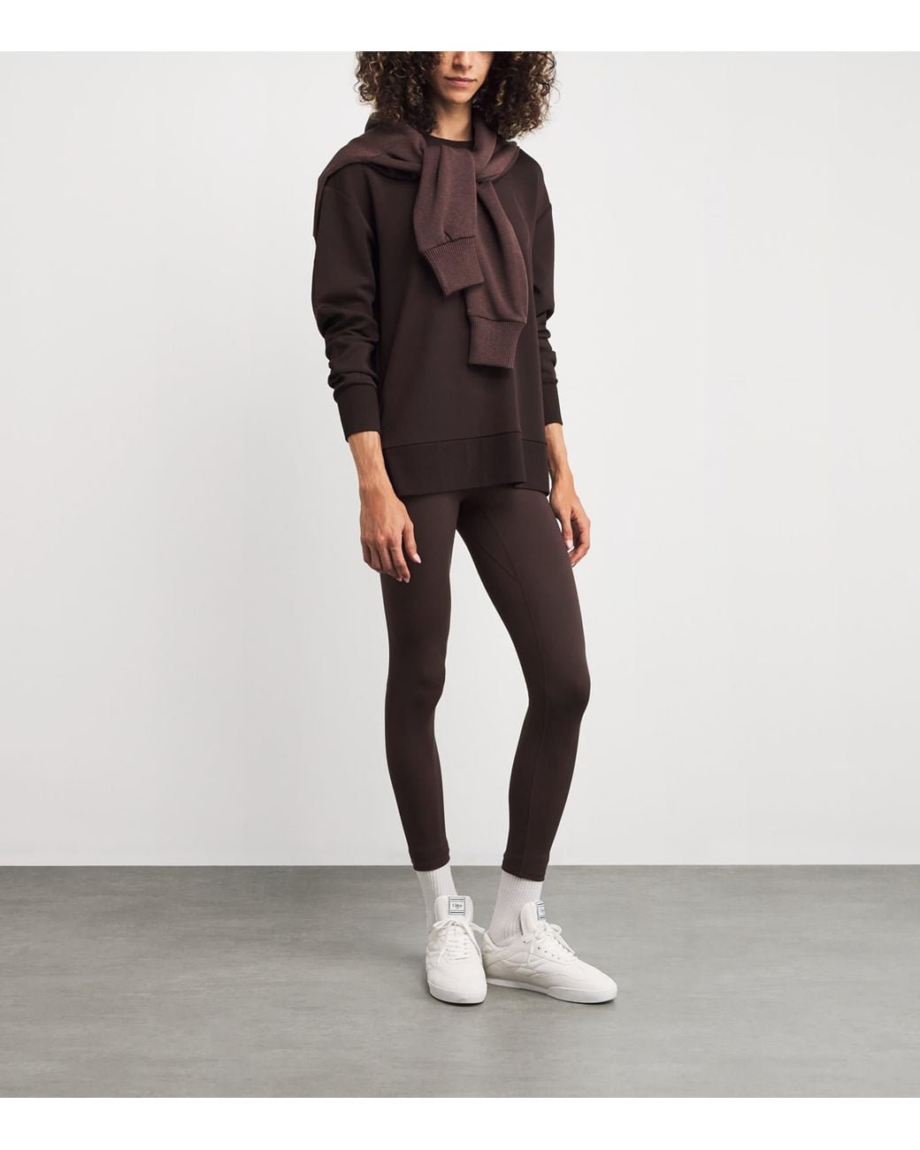 Varley Brown Freesoft High-Rise Sports Leggings