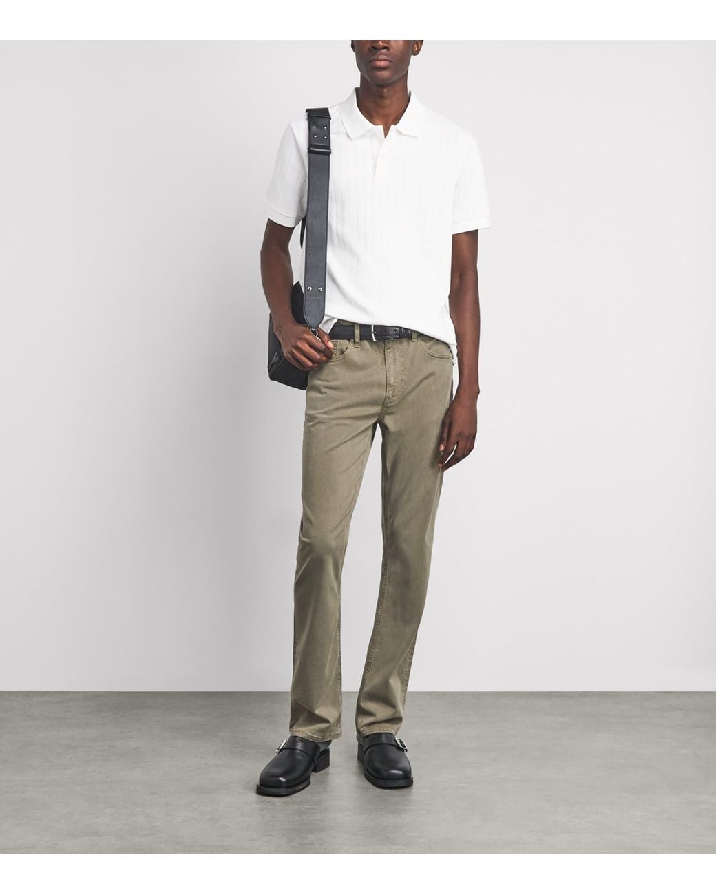 FRAME Gray The Modern Straight Jeans for men