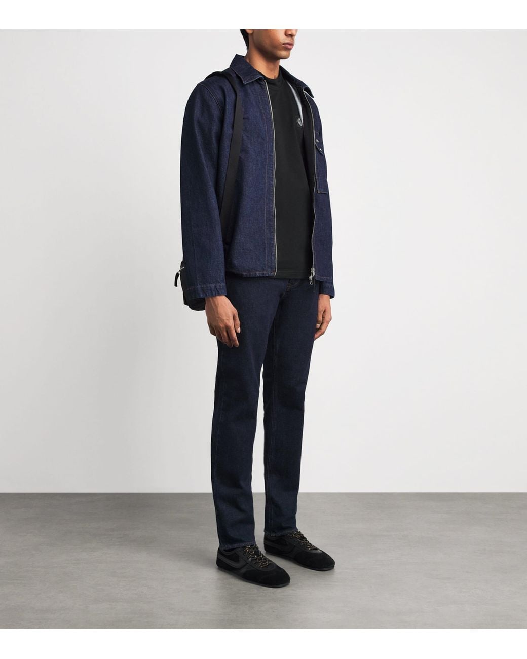 Stone Island Black Organic Cotton Old Effect T-Shirt for men