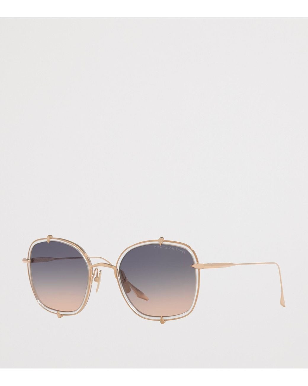 Dita Eyewear Gray Talon-Three Square Sunglasses