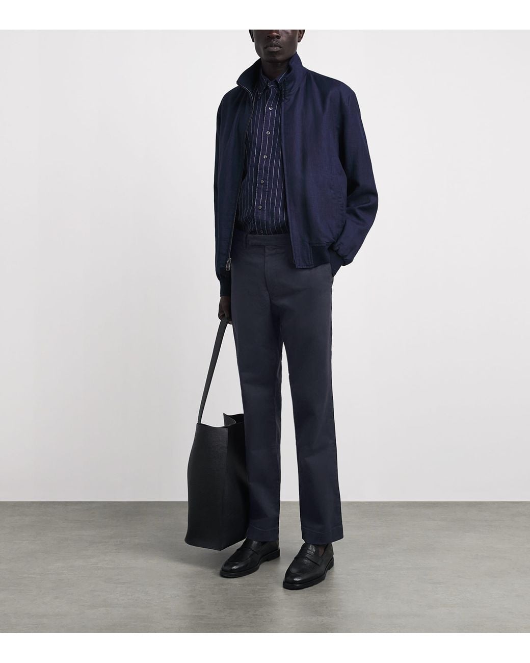 Polo Ralph Lauren Blue Stretch-Cotton Straight Chinos for men