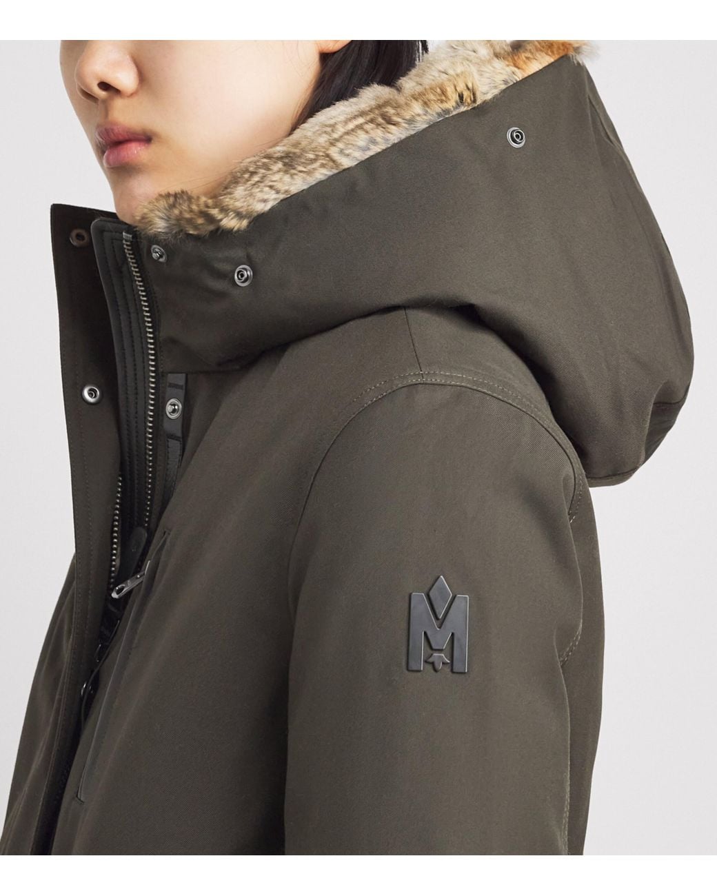 Mackage Gray Fur Rena Parka Jacket