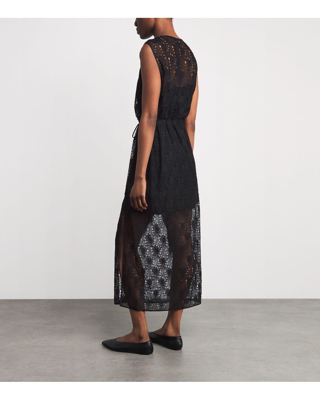 black one sleeve long dress Shoulder Maxi Vintage 90s Black Midi September Collection Color:Red