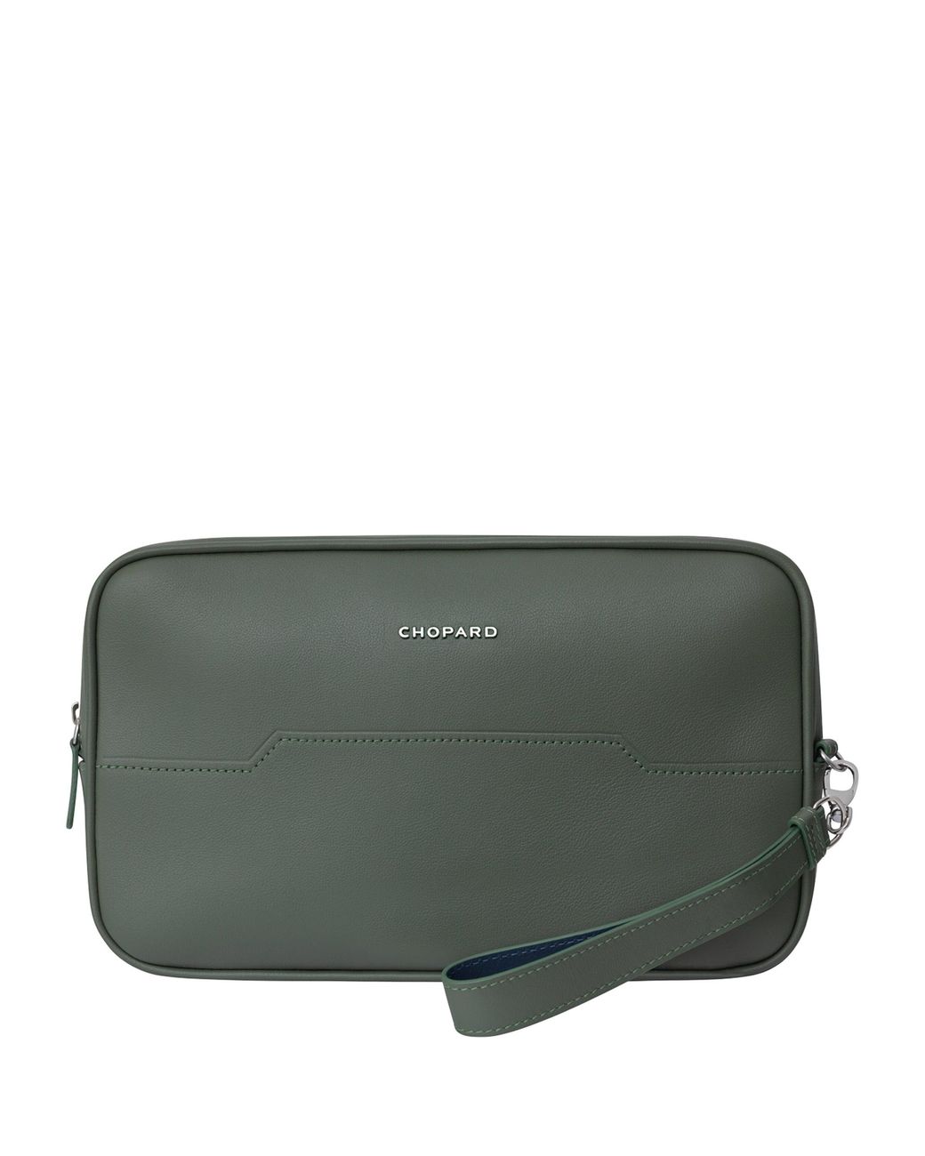 Chopard Green Small Leather Heritage Pouch for men