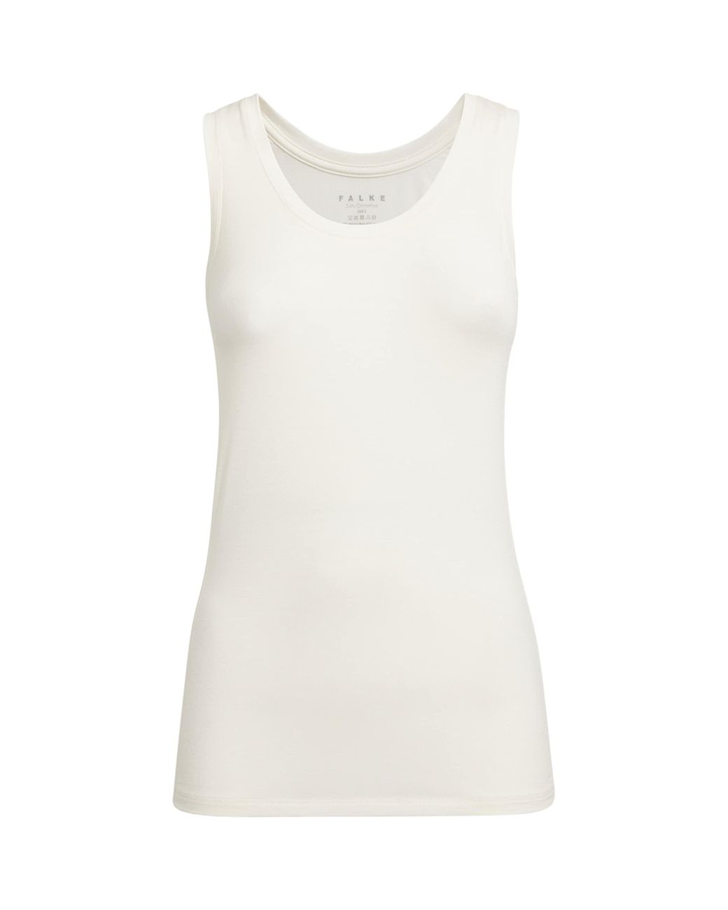 Falke White Daily Climawool Vest