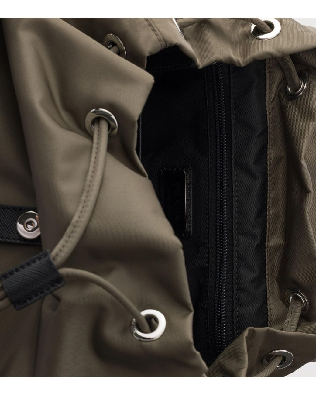 Prada Black Re-Nylon And Leather Explore Backpack for men