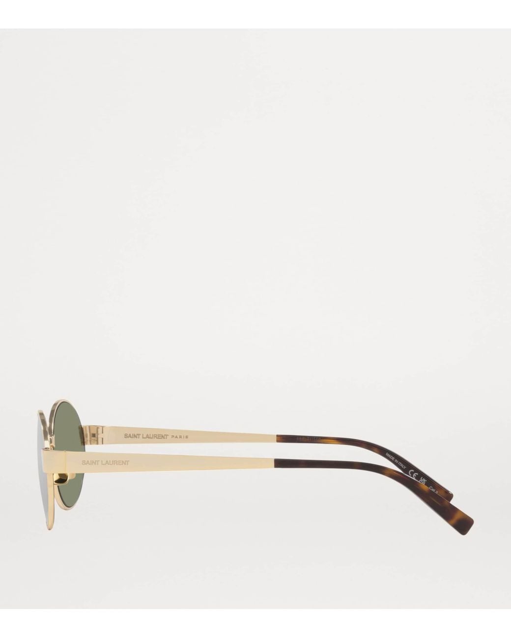 Saint Laurent Green Metal Sl 692 Sunglasses