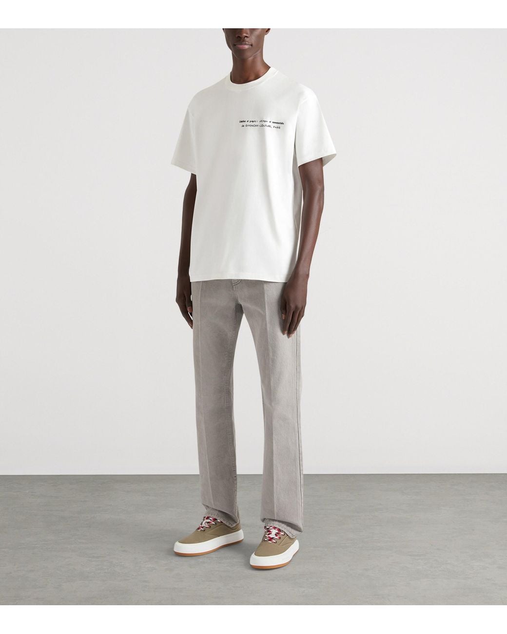 Givenchy White New City Low-Top Sneakers for men