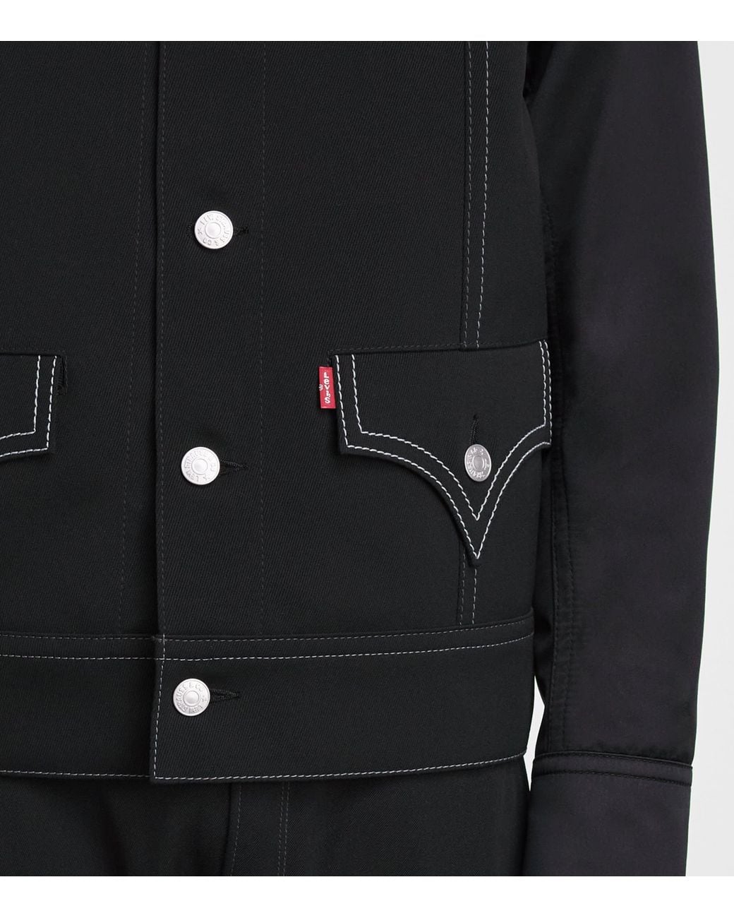 Junya Watanabe Black X Levi's Wool Jacket for men
