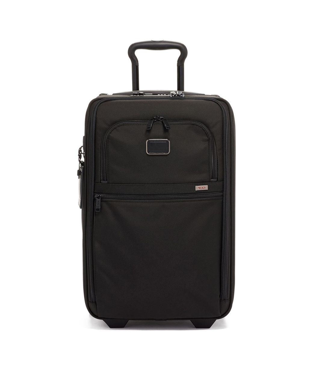 Tumi Alpha 3 International Expandable 4 Wheeled Carryon in Black Lyst