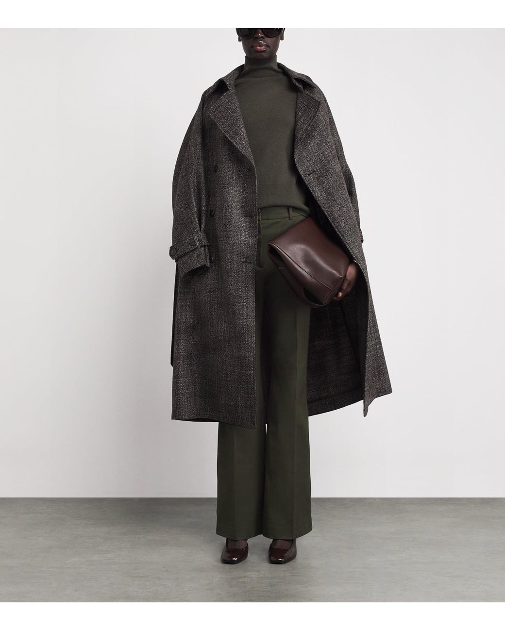 Joseph Gray Stretch-Gabardine Tafira Trousers
